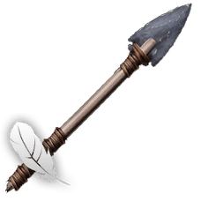 Feathered Stone Arrow (Primitive Plus).png